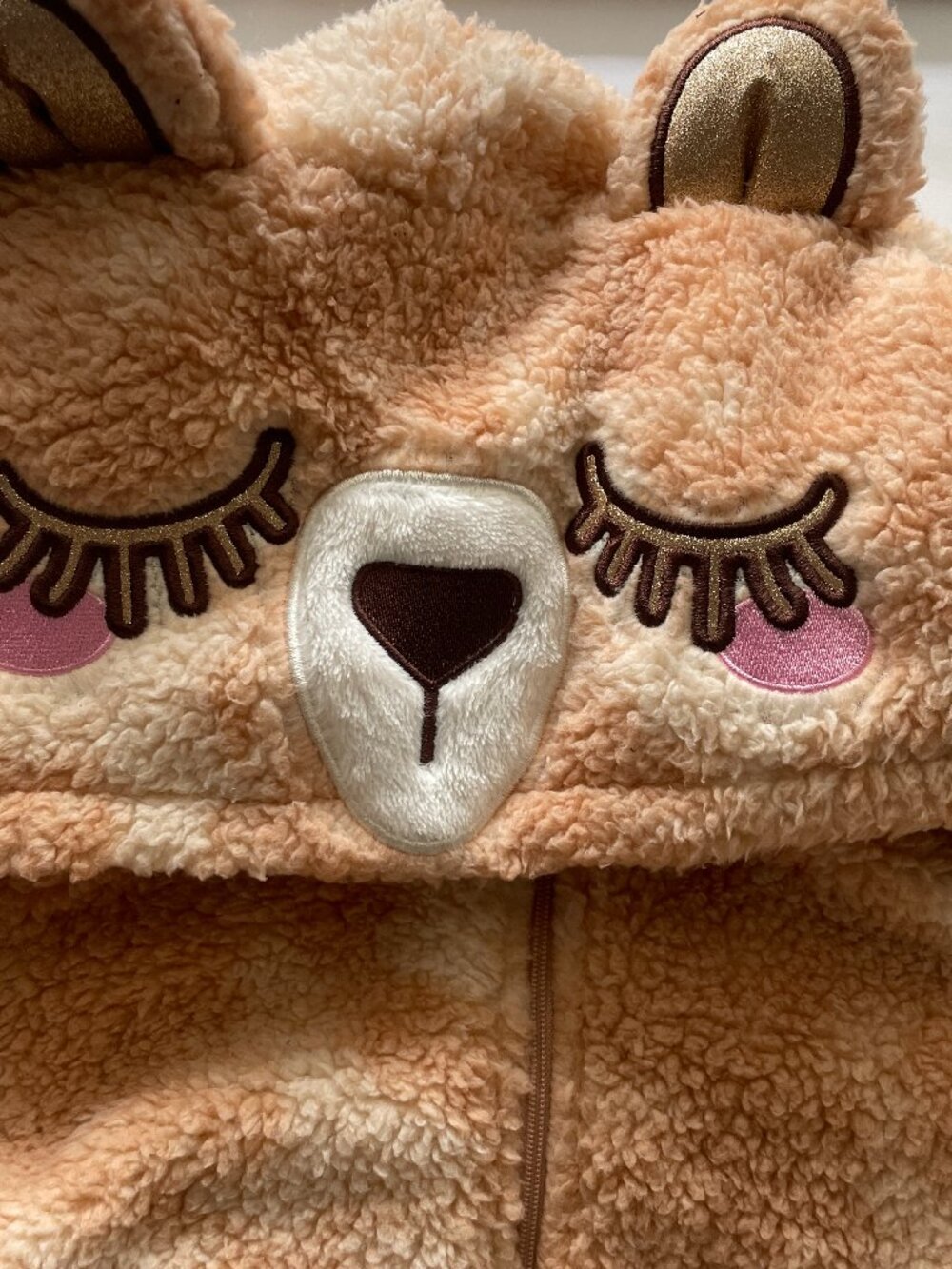 Fuzzy Deer Onesie